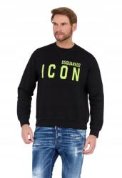 Dsquared2 Fekete pulóver neon Icon logóval S
