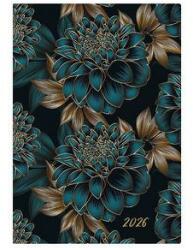 TopTimer Naptár, tervező, B6, heti, TOPTIMER Joy, dália