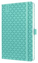 Sigel Naptár, A5, heti, 2026, kemény borító, SIGEL Jolie, aqua zöld