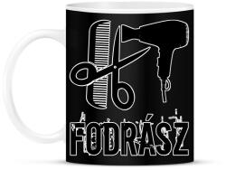 printfashion Fodrász - Bögre - Fekete (17777151)