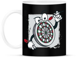 printfashion Darts - Bögre - Fekete (17824971)