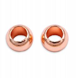 Mixform Moduláris gyöngyök Charms Eco sárgaréz 8х5.5mm, Rózsaszín arany, 2db (13WB16114)