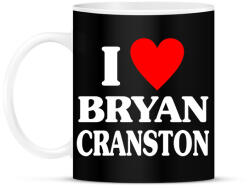 printfashion I LOVE BRYAN CRANSTON - Bögre - Fekete (17727553)