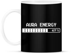 printfashion AURA ENERGY 67 - Bögre - Fekete (17788983)