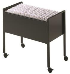 DURABLE Függőmappa-állvány, görgős, DURABLE Economy 80, fekete - oneclick