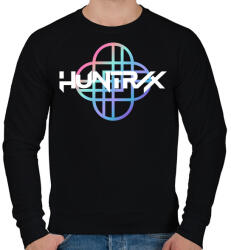 printfashion Huntrix logo - Férfi pulóver - Fekete (17718627)