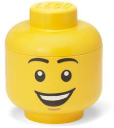 LEGO Tárolódoboz, fej, kicsi, LEGO, Happy Boy - oneclick
