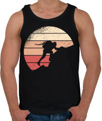 printfashion Csúcstámadás - Férfi atléta - Fekete (17823252)