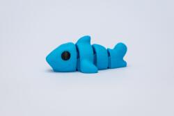 Gyerek figura állatok 3D nyomtatás cápa szín kék, kék (rekin)