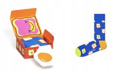 Happy Socks 1 csomagos pirított tojásos ajándékdoboz méret (7333102505009)