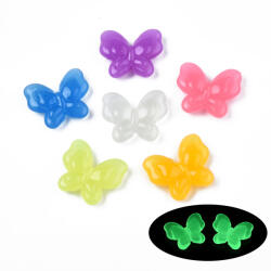 Mixform Akril gyöngyök Csillogó mix 17.5x21x6mm 10db (13WB28624)