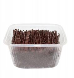  Bordázott hajcsat két golyóval barna 4, 5cm 500db (5908456873641)