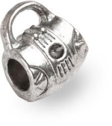 Mixform Moduláris gyöngyök Charms Fém, Antik Ezüst 13.5х12х8mm, 1db (5WB7279)