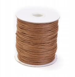 MIXFORM Viaszolt pamut zsinór, fonható, 1.5mm, Sienna, 90m/orsó (13WB28815)