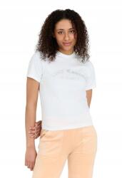 Juicy Couture Fehér póló gyémánt logóval L