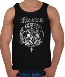 printfashion Noctua - Okkult Design - Férfi atléta - Fekete (17716794)