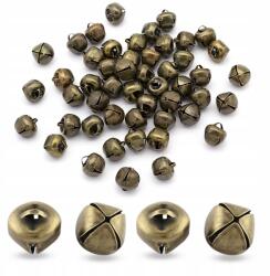 MIXFORM Vas Csingiling medál, kézműves, antik bronz, 10mm, 50db (13WB26144)