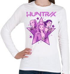 printfashion Kpop Démon Vadászok sztár csajok - Női hosszú ujjú póló - Fehér (17729918)