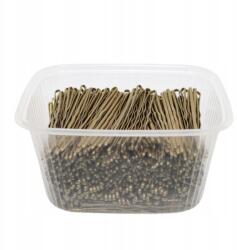  Bordázott hajcsat két golyóval arany 4, 5cm 500db (5908456873634)