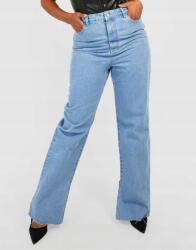 Boohoo TW15713 Boohoo Széles Farmer Női Magas Derekú Nadrág (44) 46