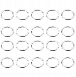 MIXFORM Kulcstartó és kulcstartó kerekek, rozsdamentes acél, 28x2.7mm, 20db (13WB32233)