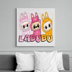 printfashion labubu-seeklogo - Vászonkép - Fehér (17775381)