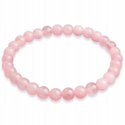 MIXFORM Természetes Rózsakvarc karkötő, Rugalmas, 27-31db/karkötő (13WB32031)