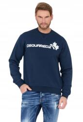 Dsquared2 Kék pulóver fehér XL logóval