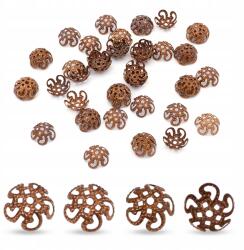 MIXFORM Fém rátétek gyöngyökhöz 10x4mm 50db (13WB11003)