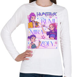 printfashion Demon Hunters - Női hosszú ujjú póló - Fehér (17731718)
