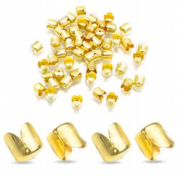 MIXFORM Fém rátétek gyöngyökhöz 6.5x7mm 50db (Q5WB1263)