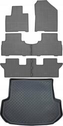 Max-Dywanik Kia Sorento III Suv 2015- Autószönyegek gumi csomagtérszőnyeg szett - allegro - 32 890 Ft