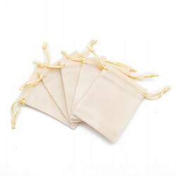  Ékszertartó tasak zsinórral, velúr, 9.2-9.5x7-7.2m, 5db (13WB29683)