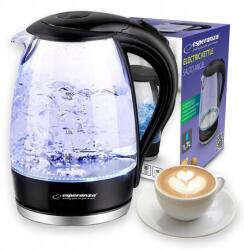 Qilive Vezeték Nélküli Elektromos Vízforraló 2200W 1, 7L Fekete (103299)