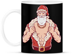 printfashion Kigyúrt télapó - Bögre - Fekete (17831761)