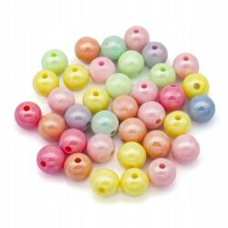 Mixform Akril gyöngyök, Ab szín, Kerek Szín: Mix 12x11mm 53db/50g (13WB24808)