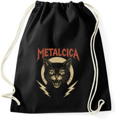 printfashion metalcica1 - Sportzsák, Tornazsák - Fekete (17747968)