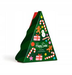 Happy Socks Karácsonyi Happy Socks Karácsonyfa Ajándékdoboz méret 36-40 (7333102541496)