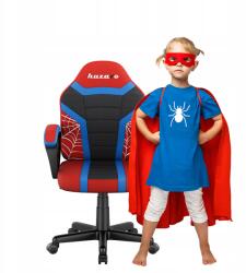 Huzaro Gamer szék gyerekeknek Huzaro piros forgó pók képregény minta (HZ-Ranger 1.0 Spider)