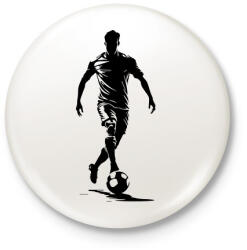 printfashion Focista - Kitűző, hűtőmágnes - Fehér (17819159)