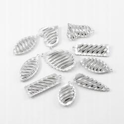 MIXFORM Fém medál 30-33x11.5-20.5x3-5mm 50db (13WB15829)