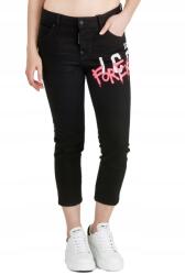 Dsquared2 Cool Girl Cropped Jean fekete farmernadrág 40-es méret