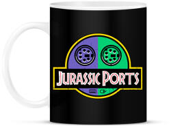 printfashion Jurassic ports - Bögre - Fekete (17779533)