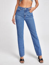 Shein Farmernadrág, egyenes szárú, magas derekú, Size 30