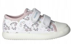 GEOX Gyerek Tornacipő Fehér Unikornis Mintás Egyenes 27 J1K (B451MB 000AN C0653 SS2444_21)