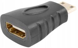 Lanberg Mini HDMI - HDMI adapter, aranyozott csatlakozók (ABC IT 0037)