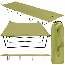 Nils Camp Zöld Túraágy Összecsukható Kemping Strapabíró Kényelmes XL (15-03-244)