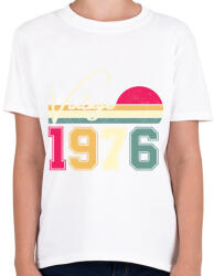 printfashion Vintage 1976 - Gyerek póló - Fehér (17817477)