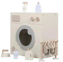  Fa Mosógép Gyerekeknek XXL +tartozékok Vasaló Akasztók Dianautika