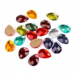 MIXFORM Varrható strasszok akril csepp 21x15x5mm 20db (13WB25554)